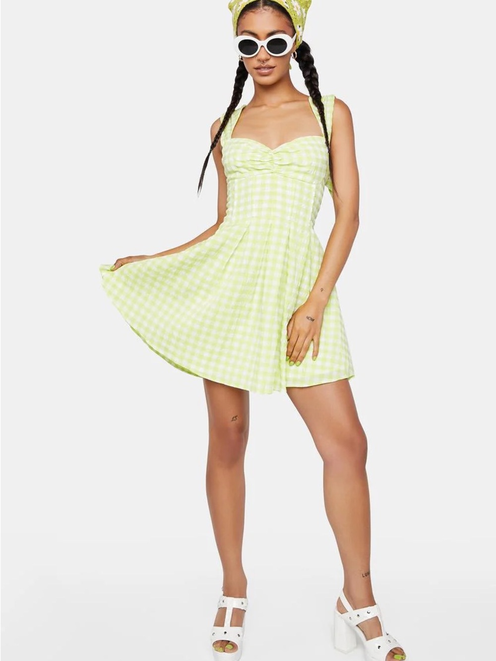 For Love & Lemons Gingham Dress